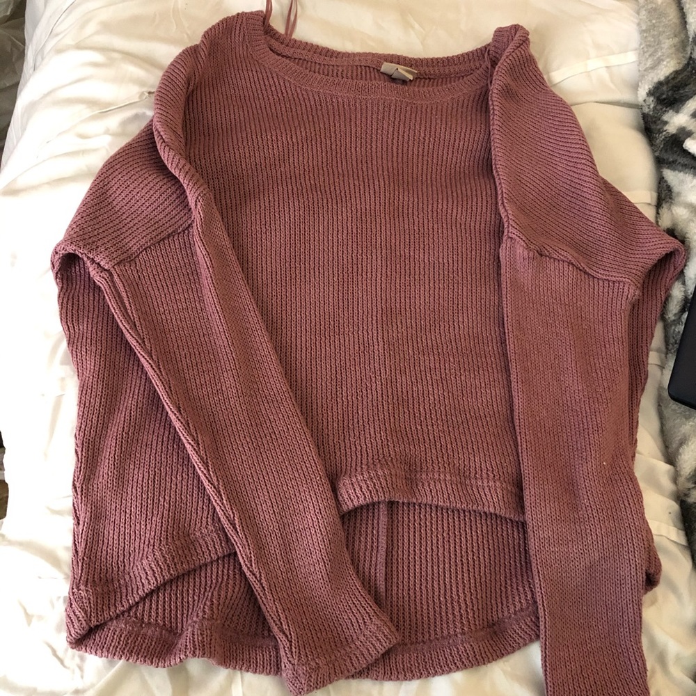 Pink sweater